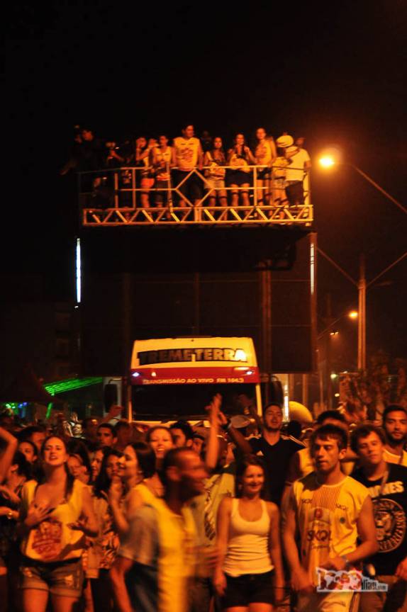 Carnaval de rua em Laguna, no sul de Santa Catarina